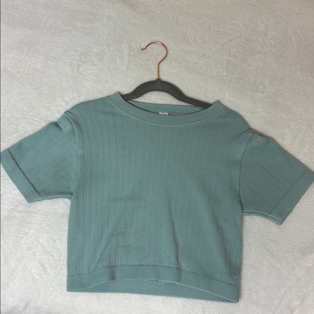 T.J.Maxx Teal Crop Top